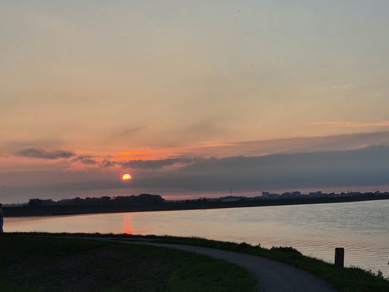 Yerseke 2026: Sonnenuntergang über der Oosterschelde